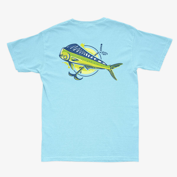 T-Shirt Penn Fish Print Mahi