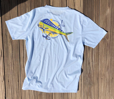 The Mahi-Mahi T-Shirt - Island Blue
